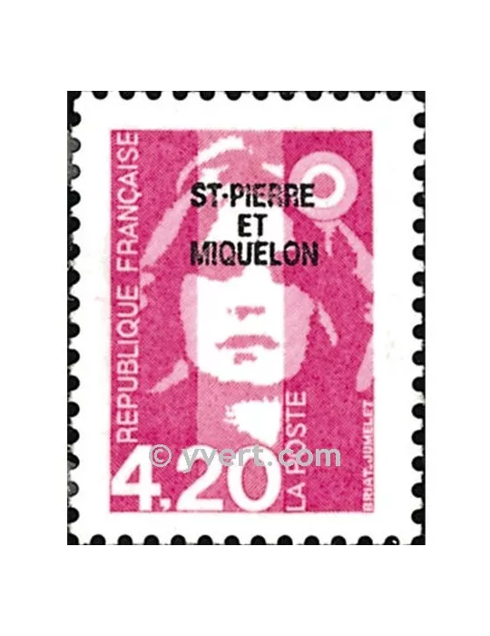 n° 572 -  Timbre Saint-Pierre et Miquelon Poste