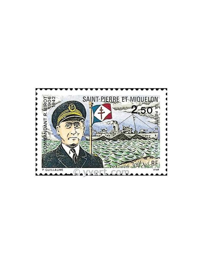 n° 573 -  Timbre Saint-Pierre et Miquelon Poste