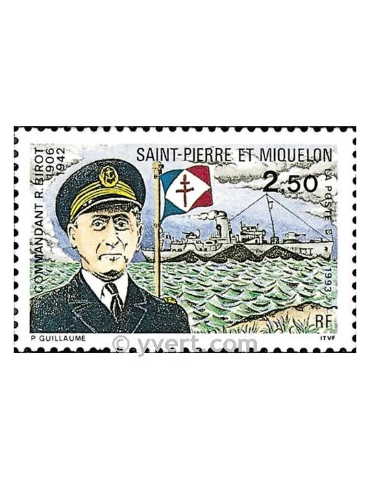 n° 573 -  Timbre Saint-Pierre et Miquelon Poste