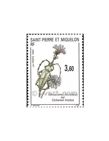 n° 575 -  Timbre Saint-Pierre et Miquelon Poste