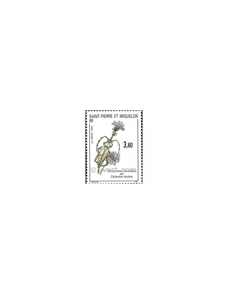 n° 575 -  Timbre Saint-Pierre et Miquelon Poste
