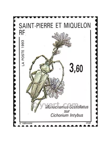 n° 575 -  Timbre Saint-Pierre et Miquelon Poste 2