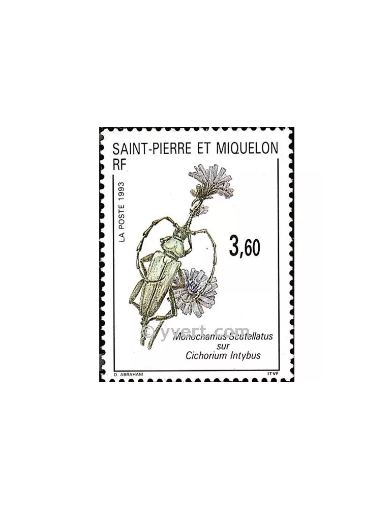 n° 575 -  Timbre Saint-Pierre et Miquelon Poste