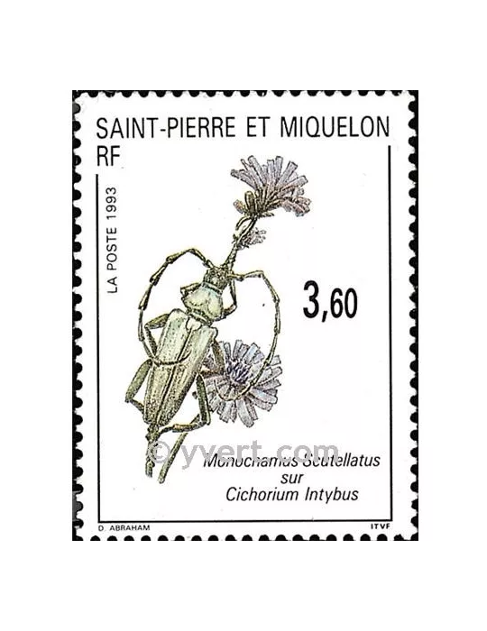n° 575 -  Timbre Saint-Pierre et Miquelon Poste