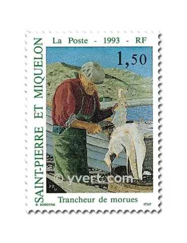 n° 576/577 -  Timbre Saint-Pierre et Miquelon Poste 2