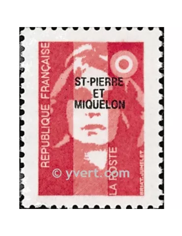 n° 578 -  Timbre Saint-Pierre et Miquelon Poste 2