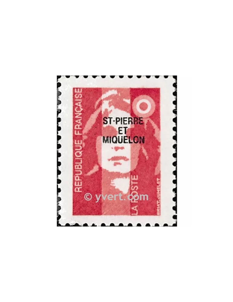 n° 578 -  Timbre Saint-Pierre et Miquelon Poste