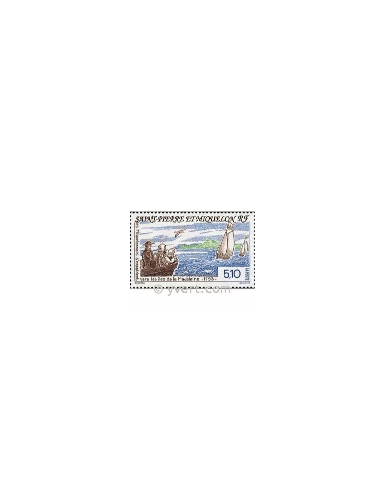 n° 579 -  Timbre Saint-Pierre et Miquelon Poste