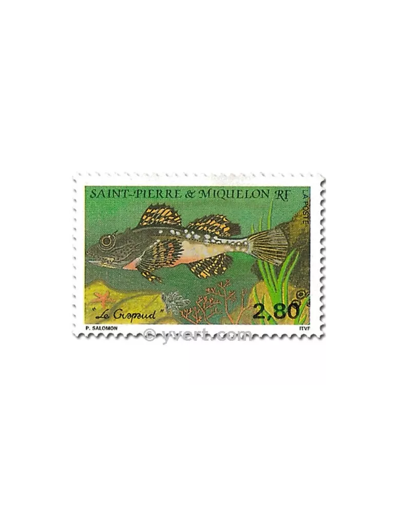n° 580/583 -  Timbre Saint-Pierre et Miquelon Poste