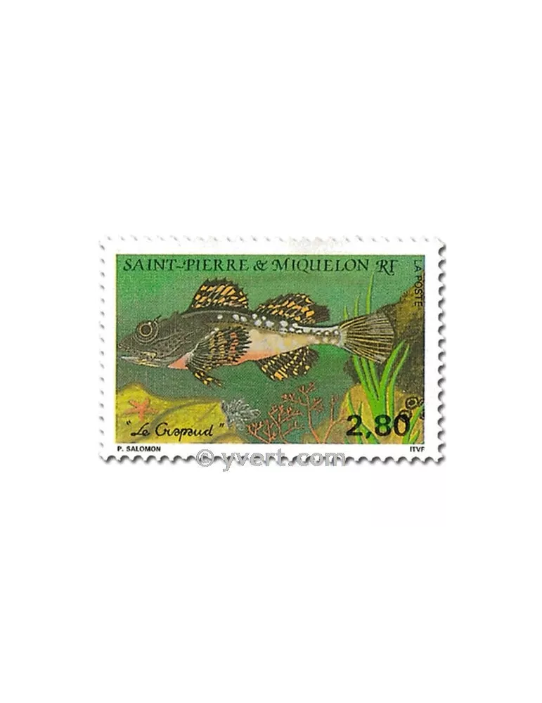 n° 580/583 -  Timbre Saint-Pierre et Miquelon Poste
