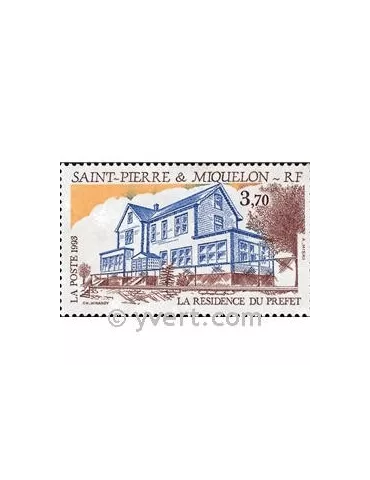 n° 584 -  Timbre Saint-Pierre et Miquelon Poste