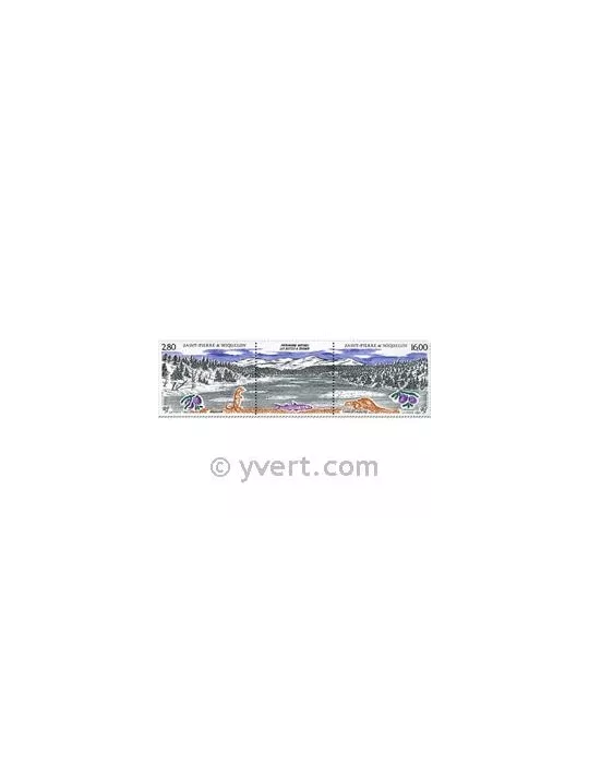 n° 586A -  Timbre Saint-Pierre et Miquelon Poste