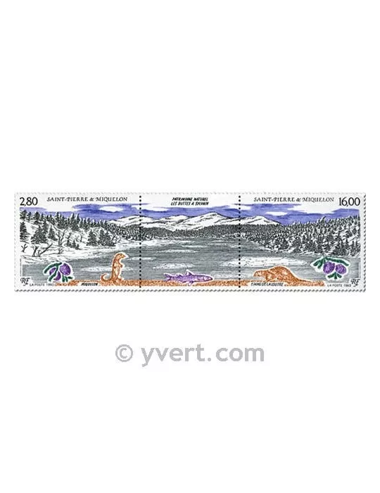 n° 586A -  Timbre Saint-Pierre et Miquelon Poste
