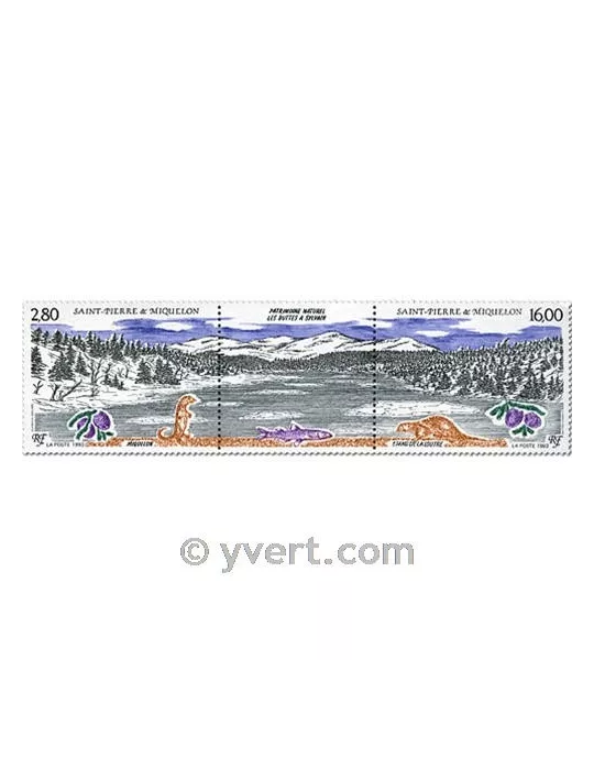 n° 586A -  Timbre Saint-Pierre et Miquelon Poste