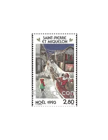 n° 591 -  Timbre Saint-Pierre et Miquelon Poste
