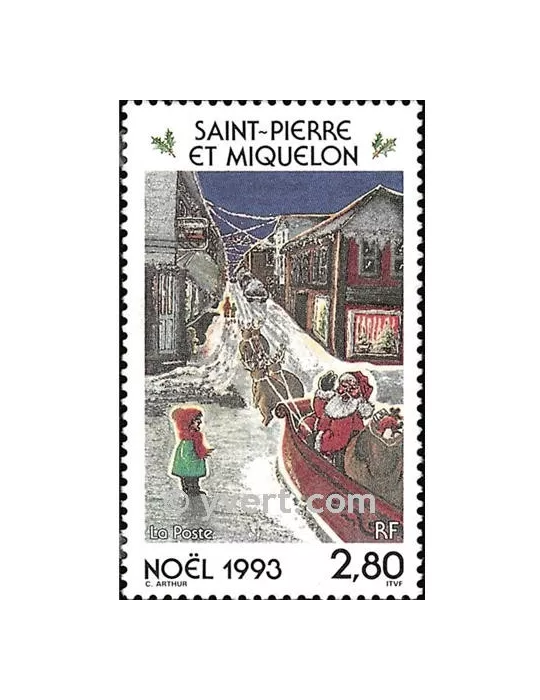 n° 591 -  Timbre Saint-Pierre et Miquelon Poste