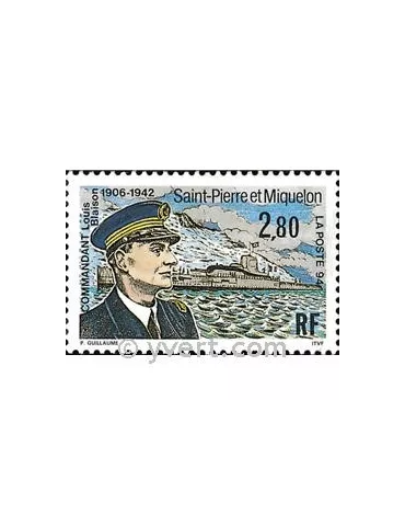 n° 592 -  Timbre Saint-Pierre et Miquelon Poste