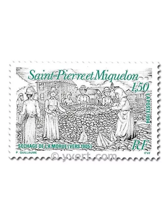 n° 595/596 -  Timbre Saint-Pierre et Miquelon Poste