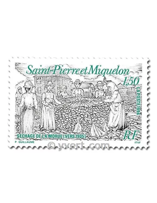 n° 595/596 -  Timbre Saint-Pierre et Miquelon Poste