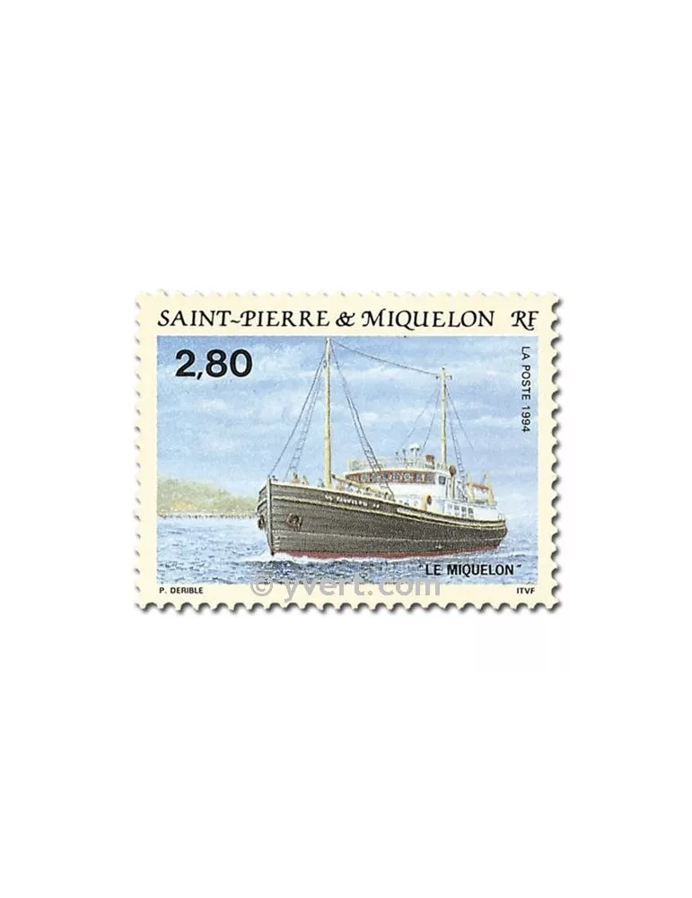 n° 599/602 (BF 4) -  Timbre Saint-Pierre et Miquelon Poste