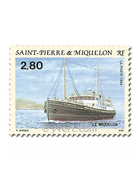 n° 599/602 (BF 4) -  Timbre Saint-Pierre et Miquelon Poste