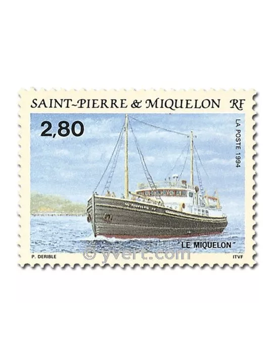 n° 599/602 (BF 4) -  Timbre Saint-Pierre et Miquelon Poste