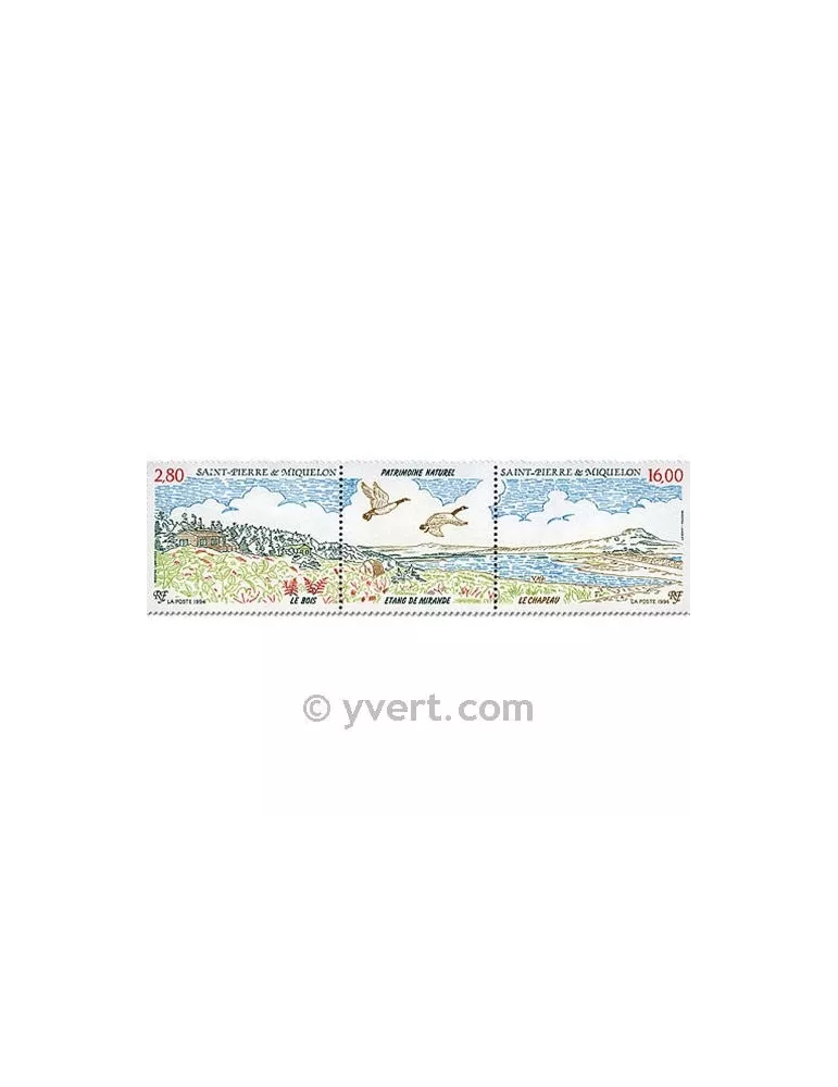 n° 604A -  Timbre Saint-Pierre et Miquelon Poste