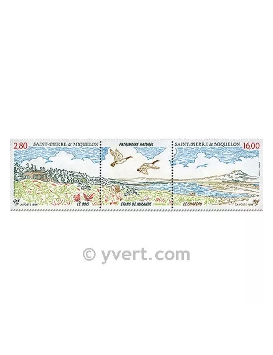 n° 604A -  Timbre Saint-Pierre et Miquelon Poste