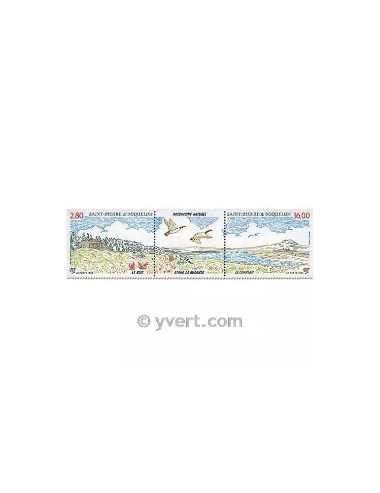 n° 604A -  Timbre Saint-Pierre et Miquelon Poste