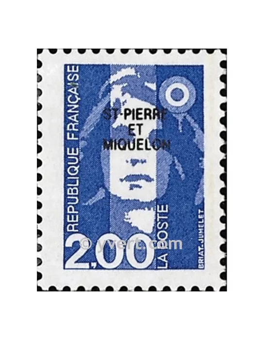 n° 605 -  Timbre Saint-Pierre et Miquelon Poste