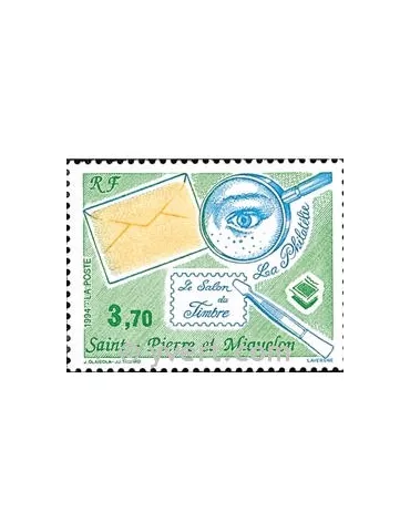 n° 606 -  Timbre Saint-Pierre et Miquelon Poste