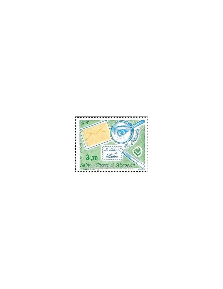 n° 606 -  Timbre Saint-Pierre et Miquelon Poste