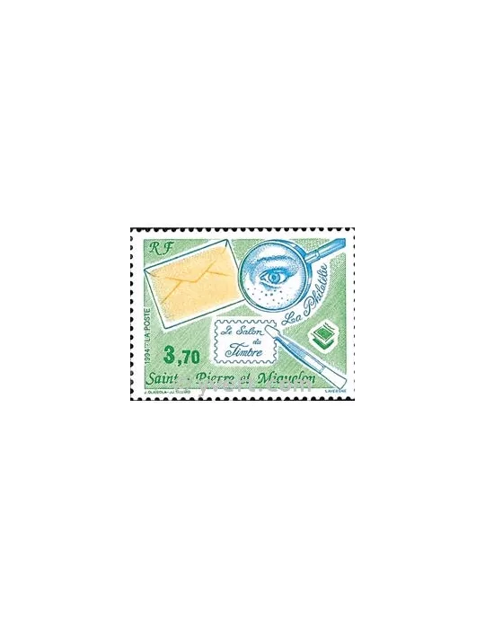 n° 606 -  Timbre Saint-Pierre et Miquelon Poste