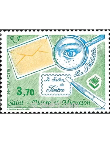 n° 606 -  Timbre Saint-Pierre et Miquelon Poste 2