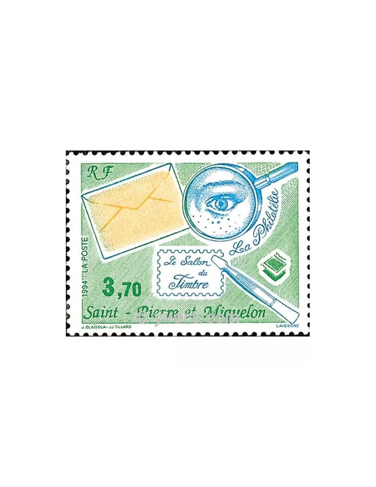 n° 606 -  Timbre Saint-Pierre et Miquelon Poste