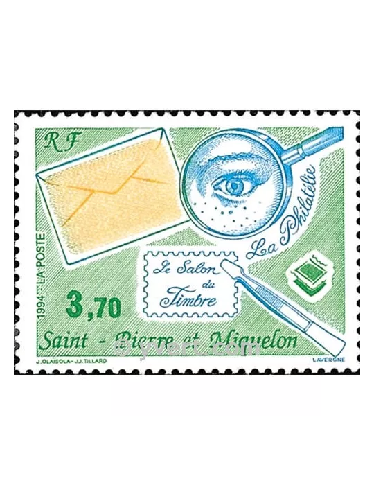 n° 606 -  Timbre Saint-Pierre et Miquelon Poste