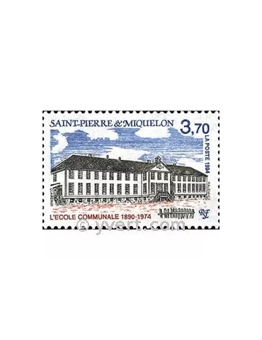 n° 607 -  Timbre Saint-Pierre et Miquelon Poste