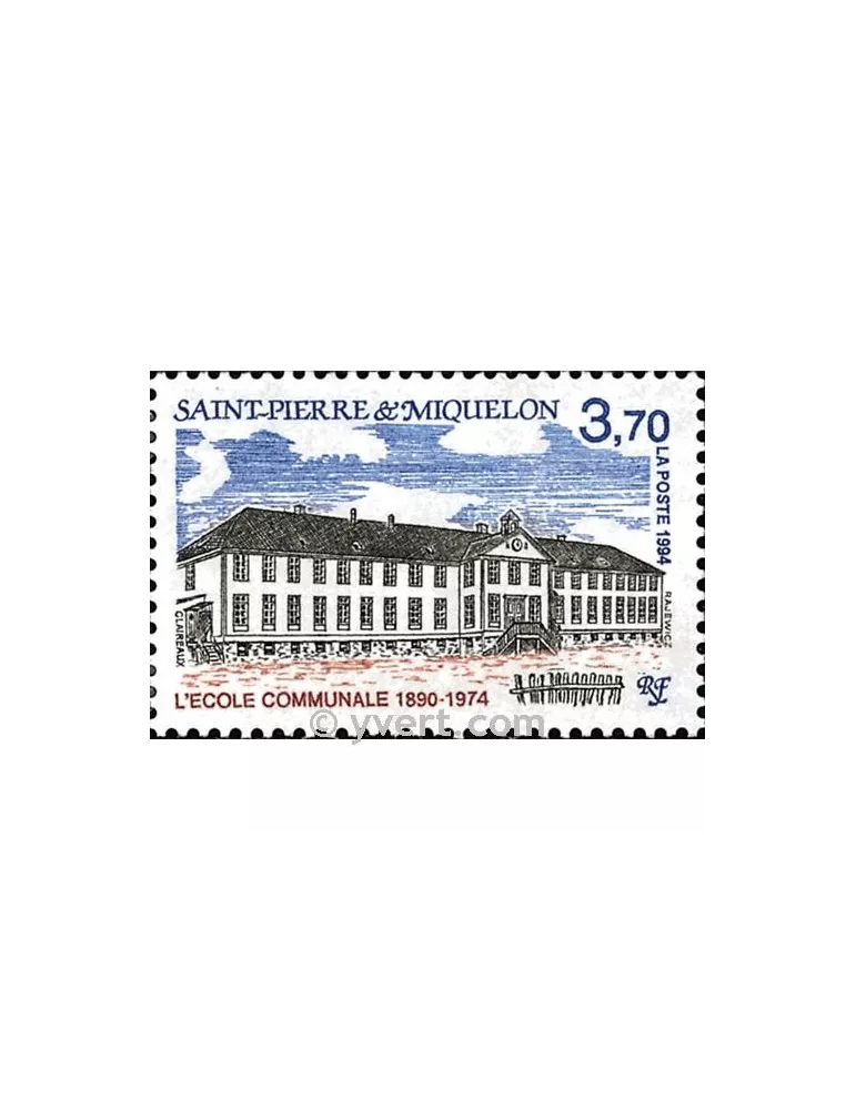 n° 607 -  Timbre Saint-Pierre et Miquelon Poste