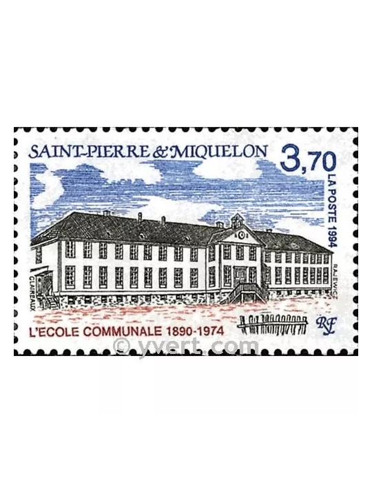n° 607 -  Timbre Saint-Pierre et Miquelon Poste