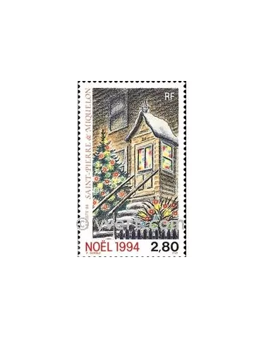 n° 608 -  Timbre Saint-Pierre et Miquelon Poste