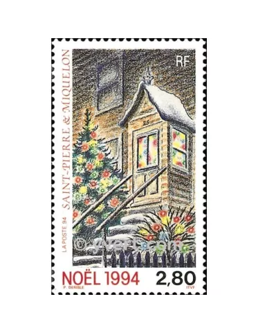 n° 608 -  Timbre Saint-Pierre et Miquelon Poste 2