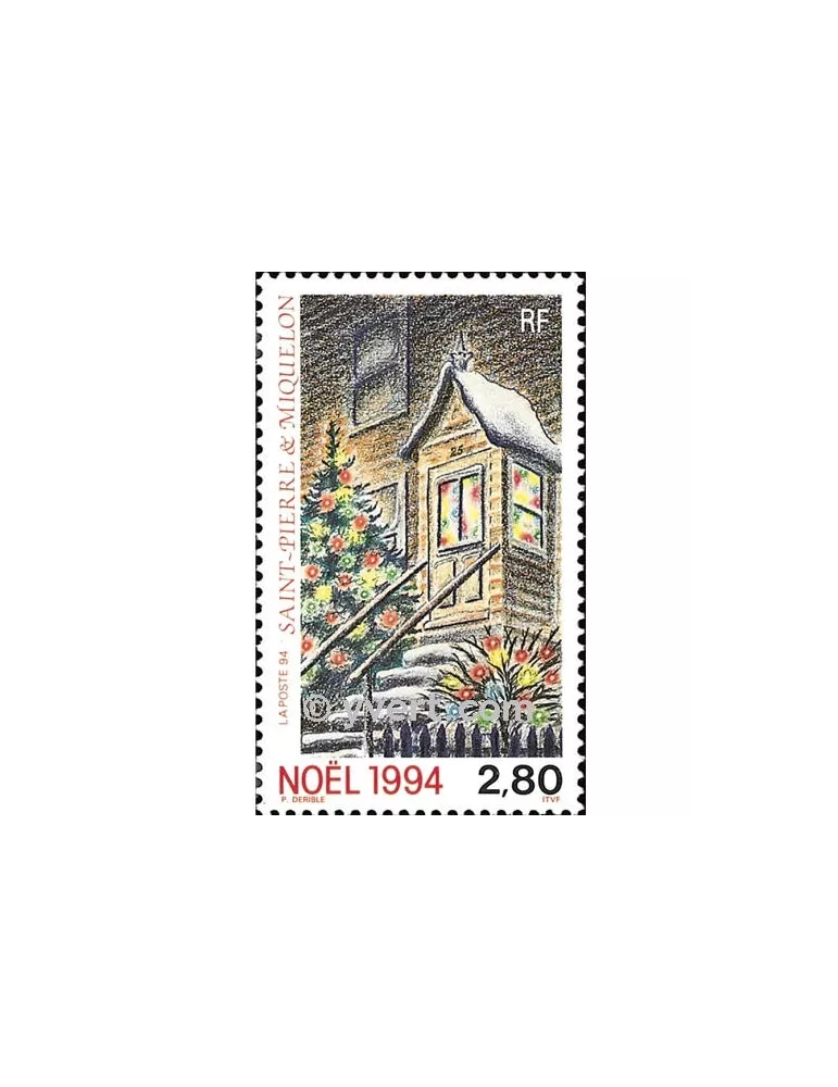 n° 608 -  Timbre Saint-Pierre et Miquelon Poste