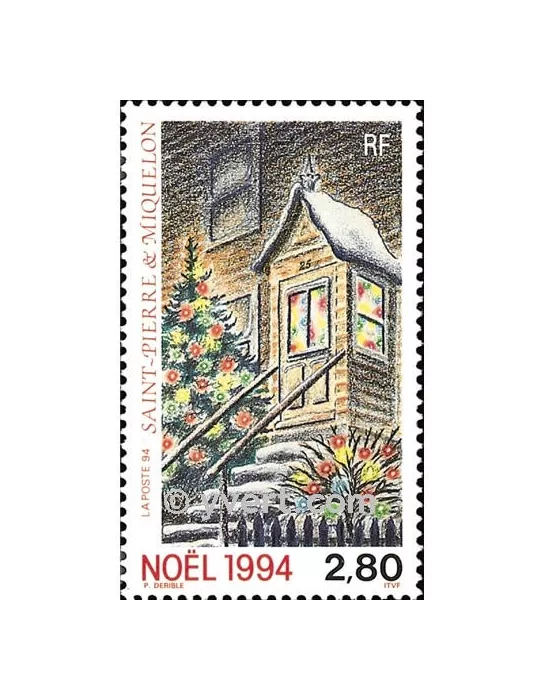 n° 608 -  Timbre Saint-Pierre et Miquelon Poste