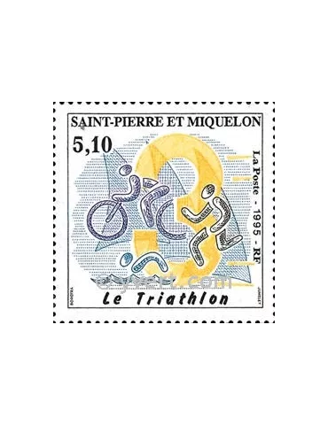 n° 610 -  Timbre Saint-Pierre et Miquelon Poste