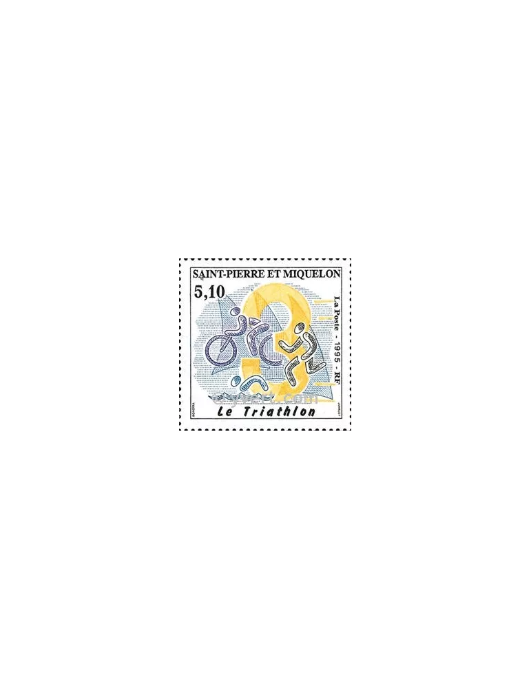 n° 610 -  Timbre Saint-Pierre et Miquelon Poste