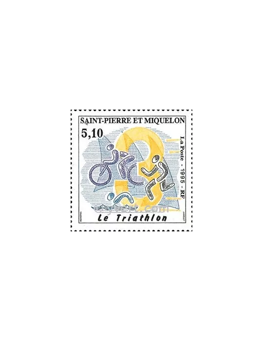 n° 610 -  Timbre Saint-Pierre et Miquelon Poste
