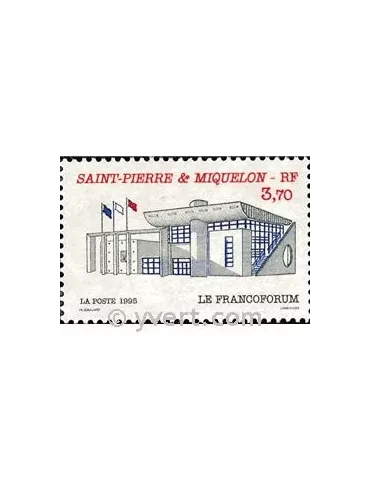 n° 621 -  Timbre Saint-Pierre et Miquelon Poste