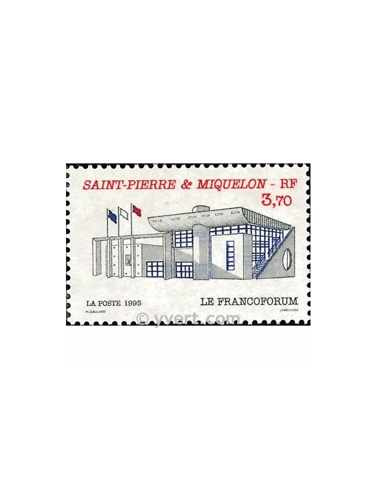 n° 621 -  Timbre Saint-Pierre et Miquelon Poste