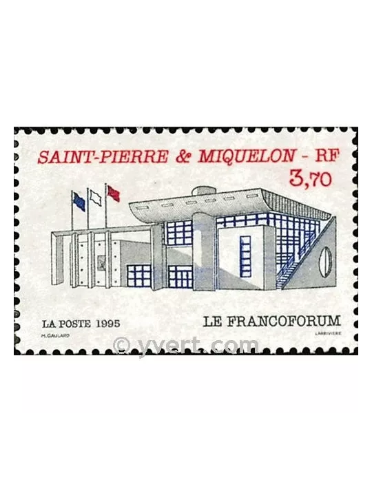n° 621 -  Timbre Saint-Pierre et Miquelon Poste