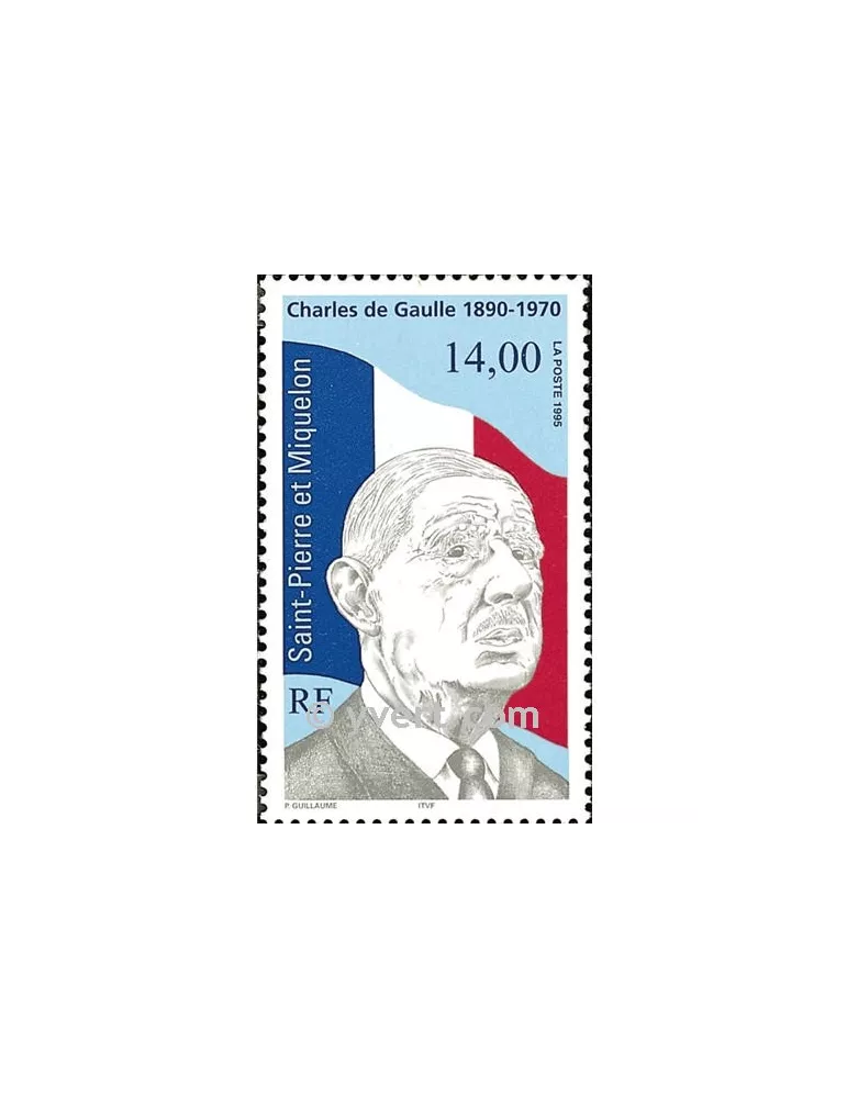 n° 622 -  Timbre Saint-Pierre et Miquelon Poste